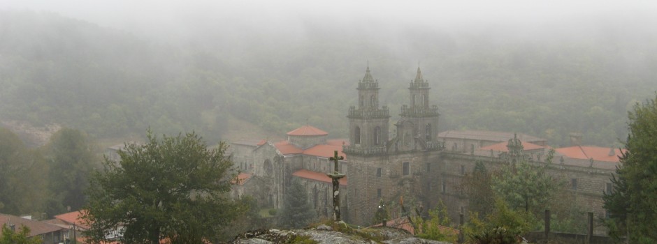 Monasterio de Sobrado dos Monxes (A Coruña). A néboa en Galicia